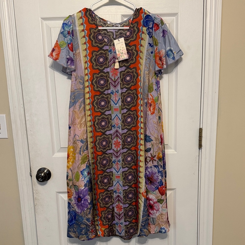 Johnny Was NWT size small Floral Multicolor Dress